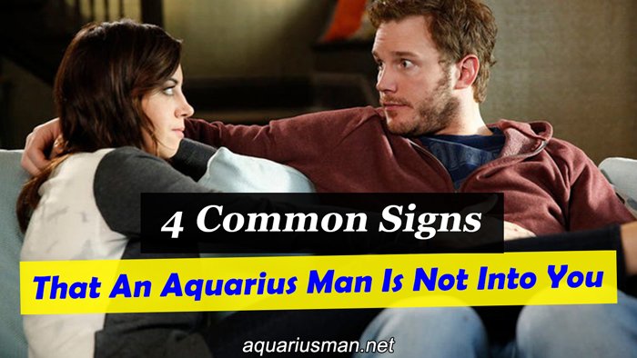 When aquarius man ignores you he likes you